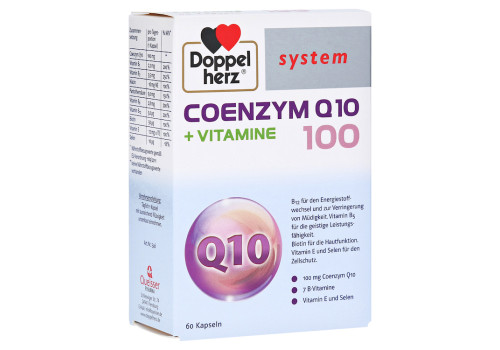 DOPPELHERZ Coenzym Q10 100+Vitamine system Kapseln (PZN 13754189)