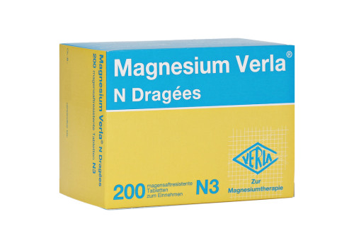 Magnesium Verla N Dragees (PZN 4911945)