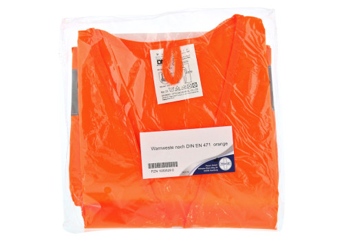 WARNWESTE DIN EN471 orange (PZN 10305290)