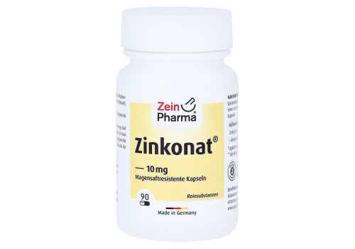 ZINKONAT Kapseln 10 mg Zinkgluconat (PZN 10302529)