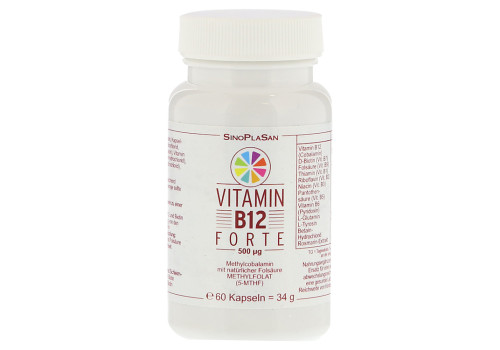 VITAMIN B12 FORTE 500 µg Methylcobalamin Kapseln (PZN 13426947)