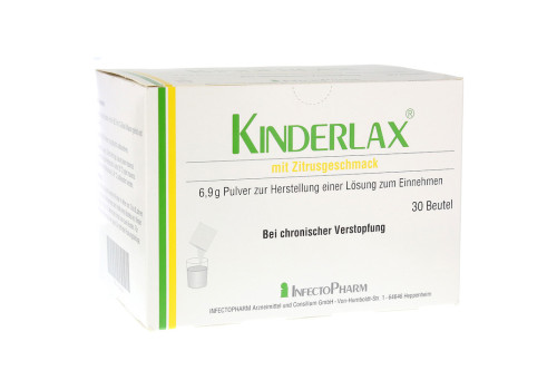 KINDERLAX mit Zitrusgeschmack Plv.z.H.e.L.z.Einn. (PZN 11241741)