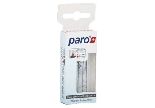 PARO Isola Zwischenraumbürste 8 mm mi.groß grün (PZN 7620786)