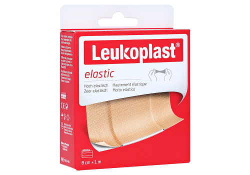 LEUKOPLAST Elastic Pflaster 8 cmx1 m (PZN 14219819)