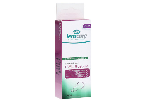 LENSCARE GEL-System Monatslinse -3,25 dpt (PZN 9442917)