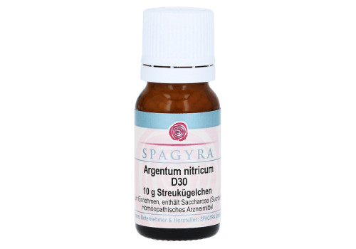 ARGENTUM NITRICUM D 30 Globuli (PZN 13361544)