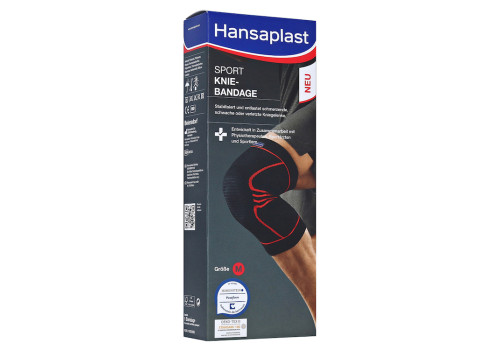 HANSAPLAST Sport Knie-Bandage Gr.M (PZN 15822995)