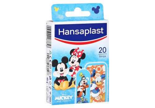 HANSAPLAST Kinder Pflasterstrips Mickey & Friends (PZN 16760150)