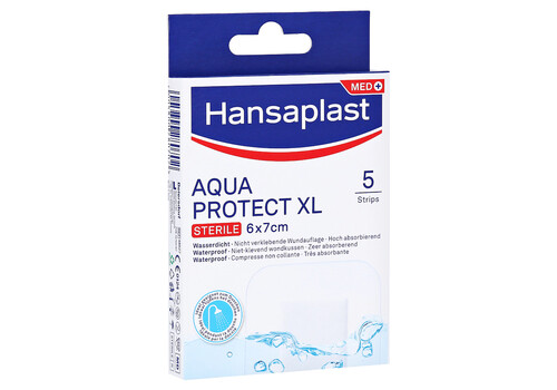 HANSAPLAST Aqua Protect Wundverb.steril 6x7 cm (PZN 16760167)