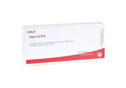 HEPAR GL D 15 Ampullen (PZN 2830823)