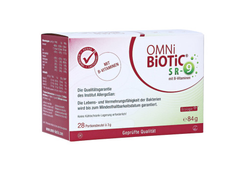 OMNI BiOTiC SR-9 mit B-Vitaminen Beutel a 3g (PZN 16487346)