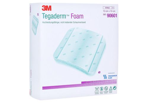 TEGADERM Foam Verband 10x10 cm 90601 (PZN 12892311)