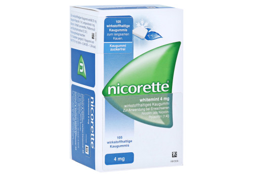 Nicorette 4mg whitemint (PZN 14358780)