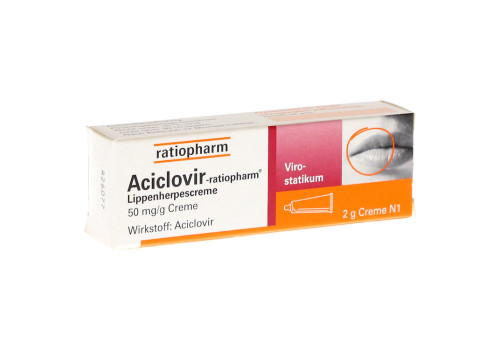 Aciclovir-ratiopharm Lippenherpescreme (PZN 2286360)