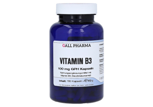 VITAMIN B3 100 mg GPH Kapseln (PZN 4700042)