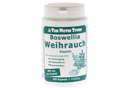 WEIHRAUCH 400 mg Kapseln (PZN 432283)
