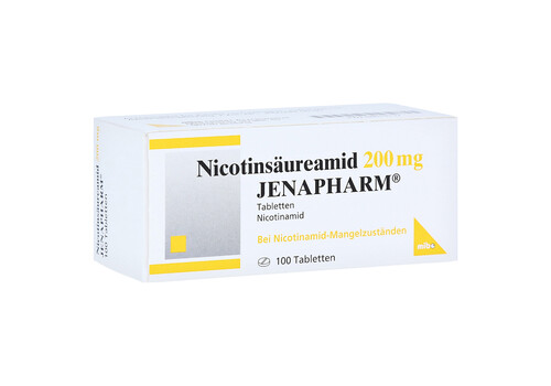 NICOTINSÄUREAMID 200 mg Jenapharm Tabletten (PZN 4019137)