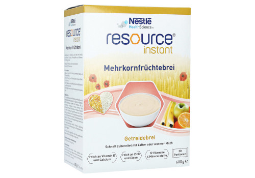 RESOURCE Mehrkorn Früchtebrei Pulver (PZN 3478831)