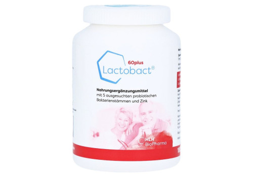 LACTOBACT 60plus magensaftresistente Kapseln (PZN 10992416)