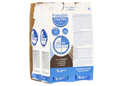 FRESUBIN 2 kcal Fibre DRINK Schokolade Trinkfl. (PZN 12144359)