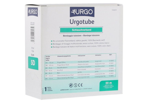 URGOTUBE 5D 6 cmx20 m Arme/Füße (PZN 1227757)