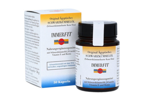 SCHWARZKÜMMELÖL Immerfit Kapseln (PZN 6304391)