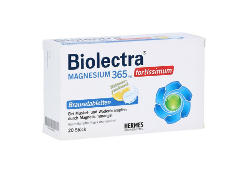 Biolectra Magnesium 365mg fortissimum Zitrone – PZN 6648831 (PZN 6648831)