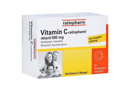 Vitamin C-ratiopharm retard 500mg – PZN 7260862 (PZN 7260862)