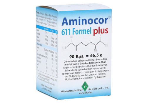 AMINOCOR 611 Formel plus Kapseln – PZN 2163255 (PZN 2163255)