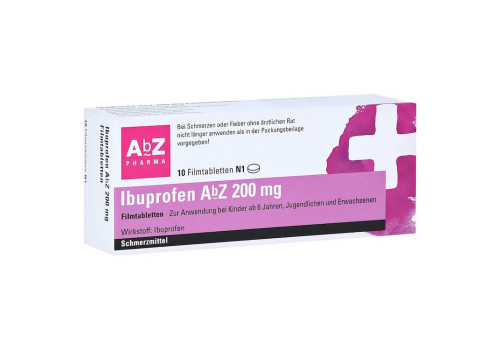 Ibuprofen AbZ 200mg (PZN 1016032)