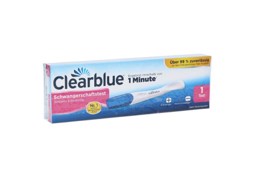 Clearblue Schwangerschaftstest Schnelle Erkennung – PZN 12894020 (PZN 12894020)