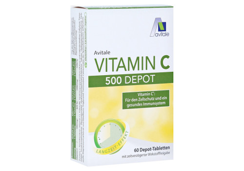 VITAMIN C 500 mg Depot Tabletten (PZN 16743619)