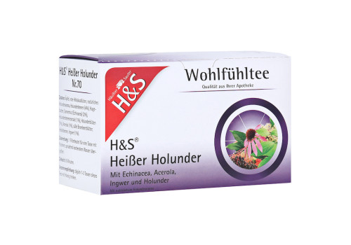 H&S heißer Holunder Vitaltee Filterbeutel (PZN 11164058)