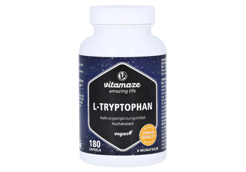 L-TRYPTOPHAN 500 mg hochdosiert vegan Kapseln (PZN 16018692)