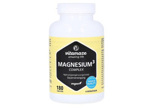 MAGNESIUM 350 mg Komplex Citrat/Oxid/Carbon.vegan (PZN 14327035)