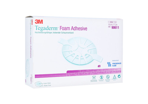 TEGADERM Foam Adhesive FK 10x11 cm oval 90611 (PZN 6917231)