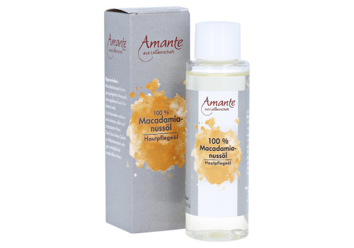 MACADAMIANUSSÖL 100% rein Hautpflegeöl Amante (PZN 14165035)