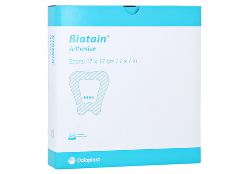BIATAIN Schaumverband Sakrum 17x17 cm (PZN 1883355)