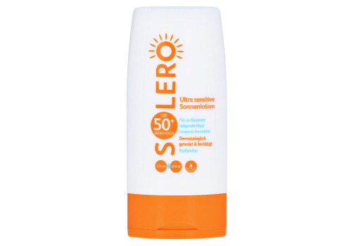 SOLERO Ultra sensitive Sonnenlotion LSF 50+ Reise (PZN 14335951)