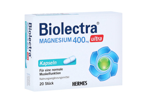 Biolectra Magnesium 400 mg ultra Kapseln (PZN 10043625)