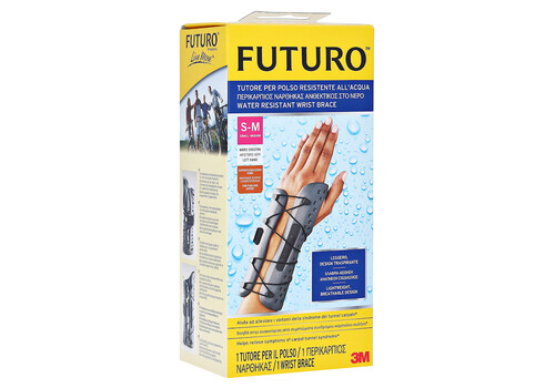 FUTURO wasserfeste Handgelenk-Schiene links S-M (PZN 13234917)