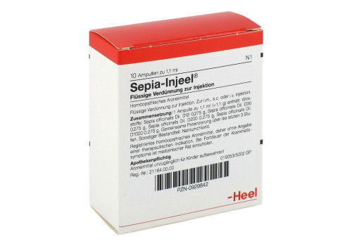 SEPIA INJEEL Ampullen (PZN 929842)