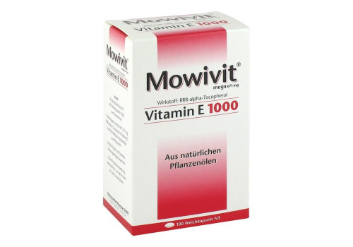 MOWIVIT Vitamin E 1000 Kapseln (PZN 836916)