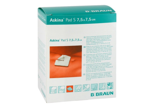 ASKINA Pad S 7,5x7,5 cm (PZN 323542)