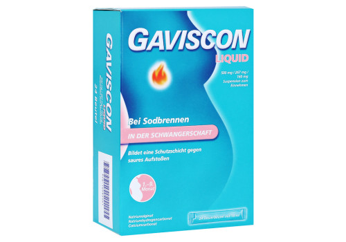 Gaviscon Liquid 500mg/267mg/160mg im Beutel (PZN 10982961)