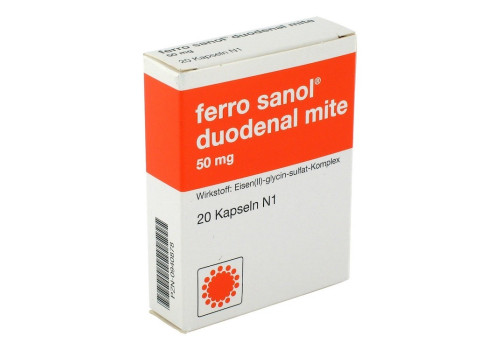 Ferro sanol duodenal mite 50mg (PZN 940878)