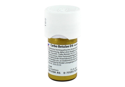 CARBO BETULAE D 6 Trituration (PZN 1615784)