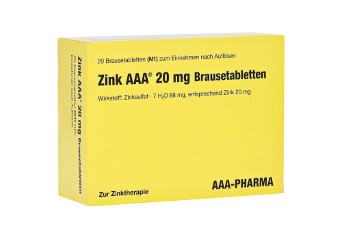 Zink AAA 20mg (PZN 975606)
