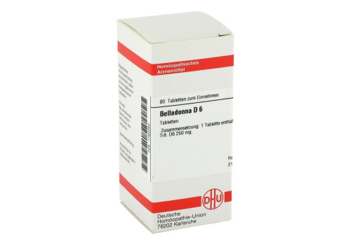 BELLADONNA D 6 Tabletten (PZN 1760380)