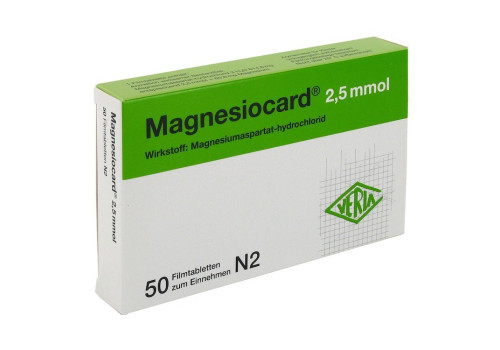 Magnesiocard 2,5mmol (PZN 1667812)